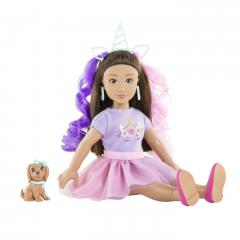 Set joaca - Unicorn - Papusa Luna