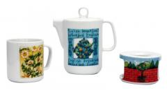 Ceainic, recipient si cana Hot Tea for Me set Teaffany
