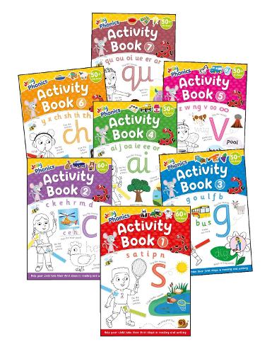 Jolly Phonics Activity Books 1-7 - Sara Wernham, Sue Lloyd
