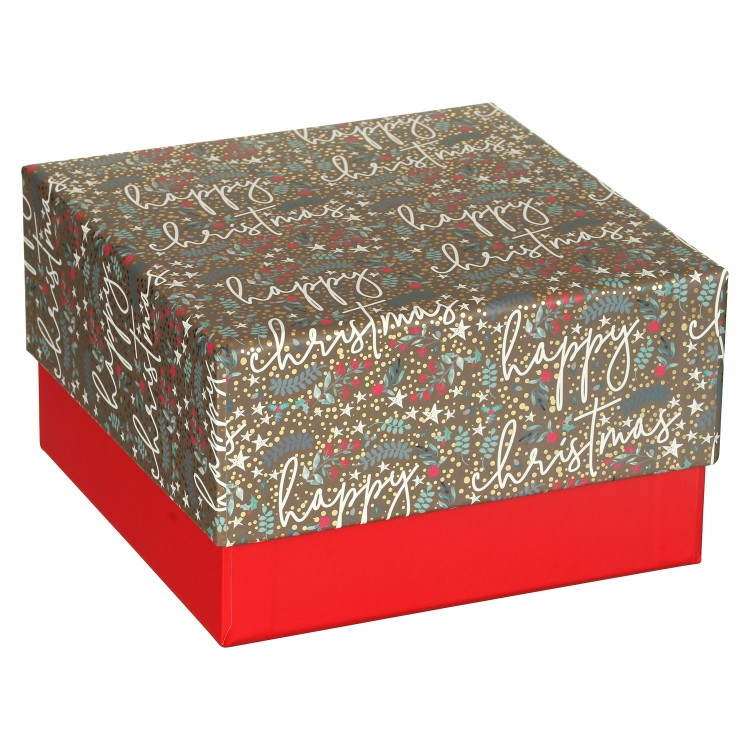 Cutie de cadou L - Happy Christmas - Glick