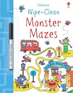 WIPE CLEAN MONSTER MAZES