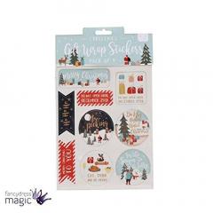 Etichete pentru cadouri - Christmas Gift Wrap Stickers, pack of 9