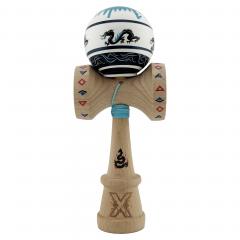 Jucarie de indemanare - Kendama X Dragon, Albastru/Negru