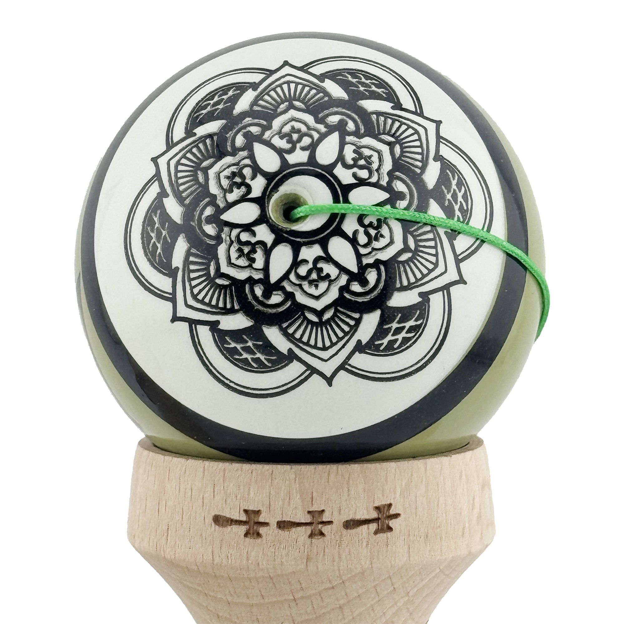 その他 Hueramune toy Jucarie de indemanare - Kendama X Zen, Verde - X