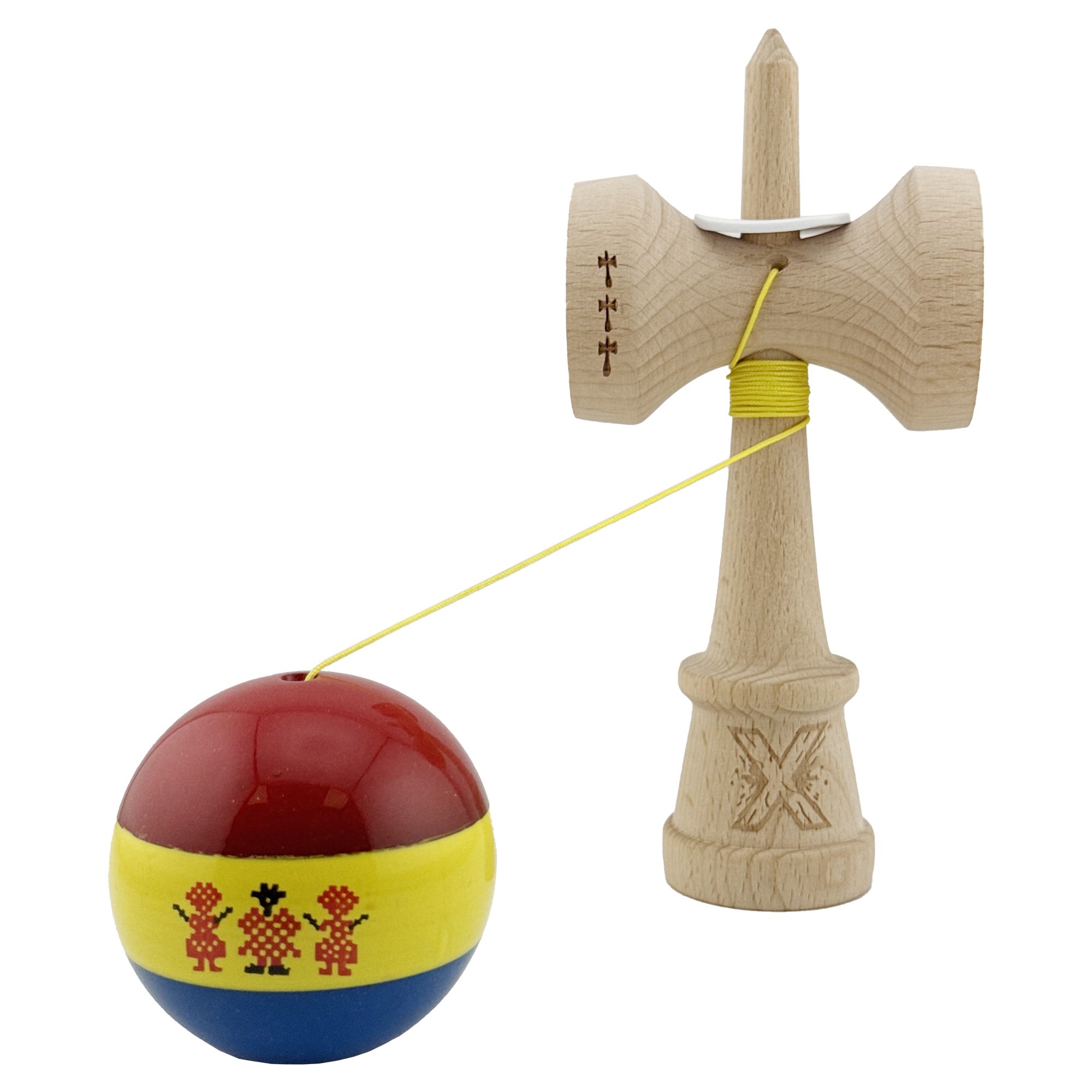 Jucarie de indemanare - Kendama X Tricolor Edition - X