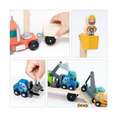 Set vehicule pentru constructii - Santier