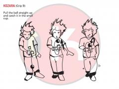 Jucarie de indemanare - Kendama Record Plus - Aloha MC