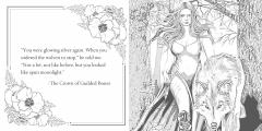 The Official Blood and Ash Coloring Book