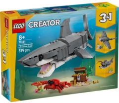 LEGO Creator - Rechin feroce cu un cufar de comori (31381)