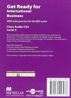 Get Ready for International Business Audio CDs [BEC] Level 2 Class Audio CD