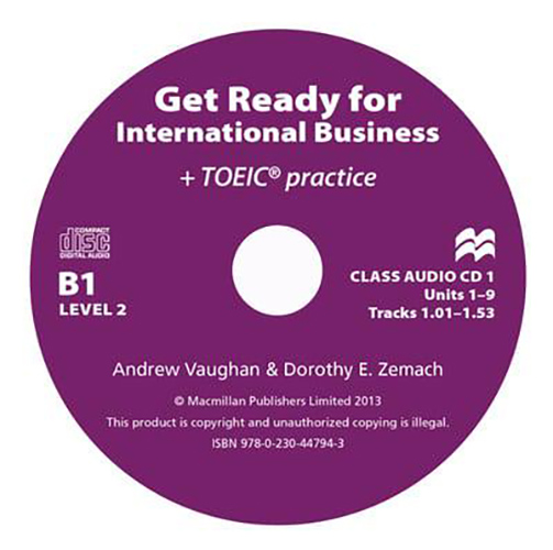 Get Ready For International Business 2 Class Audio CD