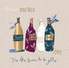 Felicitare - Brother - 'Tis the Season to Be Jolly
