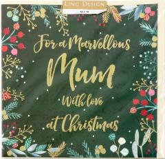 Felicitare - For A Marvellous Mum With Love At Christmas