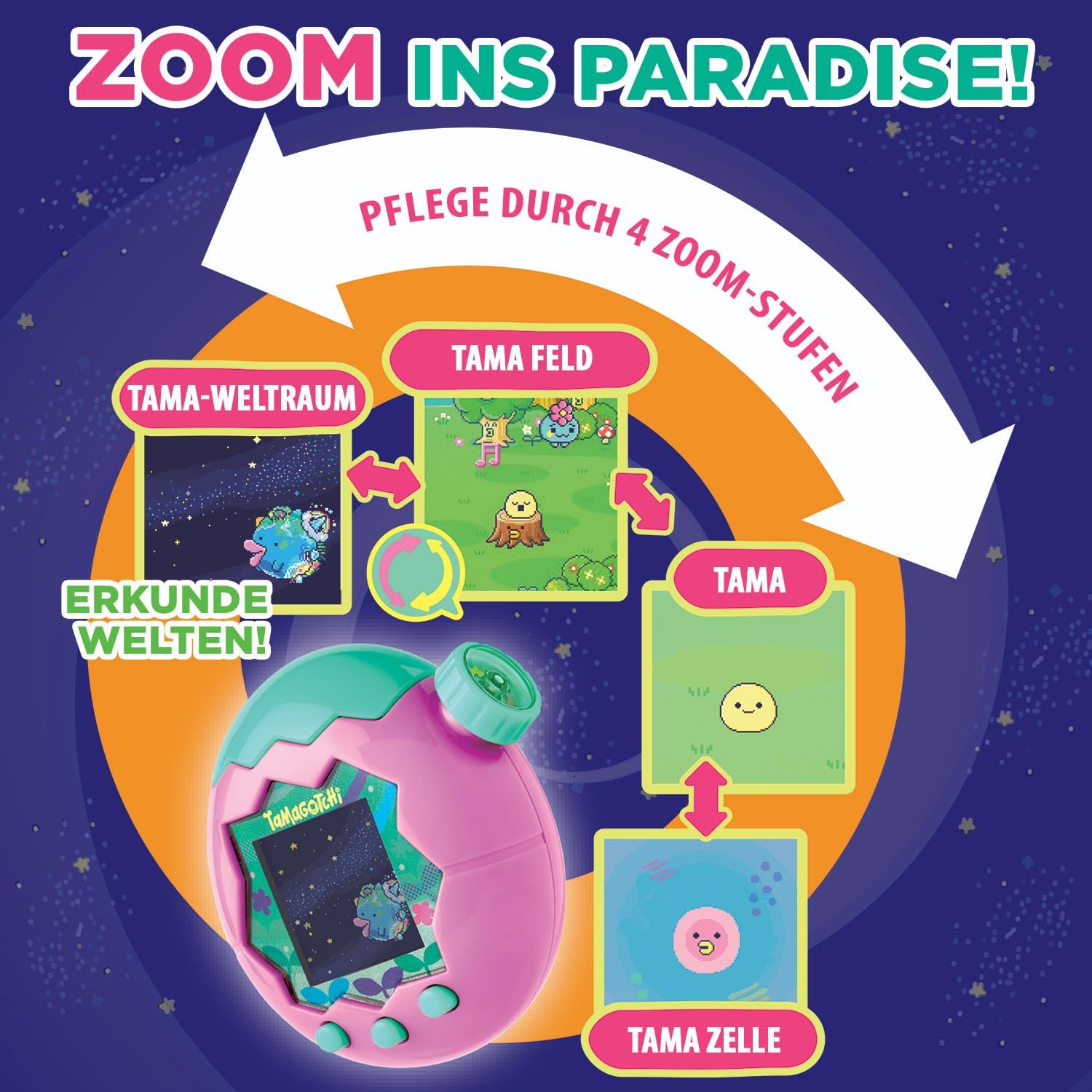Jucarie - Tamagotchi - Paradise Water - Bandai