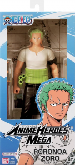 Figurina - One Piece Anime Heroes Mega - Roronoa Zoro, 30 cm