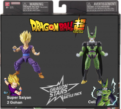 Set 2 figurine - Dragon Ball Super - Dragon Stars series - Super Saiyan 2 Gohan si Cell