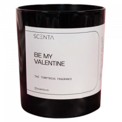 Lumanare parfumata - Be my Valentine, 160 ml - cu capac