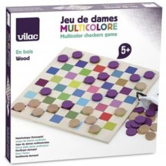 Joc de societate - Dame - Curcubeu