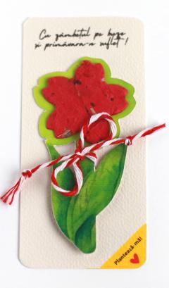 Martisor - Floare 2, plantabil 