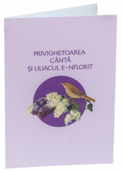 Felicitare - Privighetoarea canta