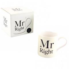 Cana in cutie cadou - Mr Right Mug