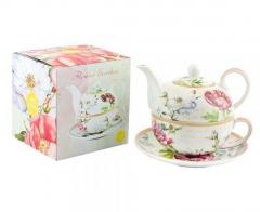 Set ceainic cu ceasca - Flower Garden Tea For One