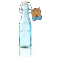 Sticla mica albastra cu dop plastic - 250 ml