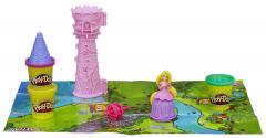 Set Play-Doh cu figurina Rapunzel - Play-Doh Disney Princess Rapunzel Tower Playset