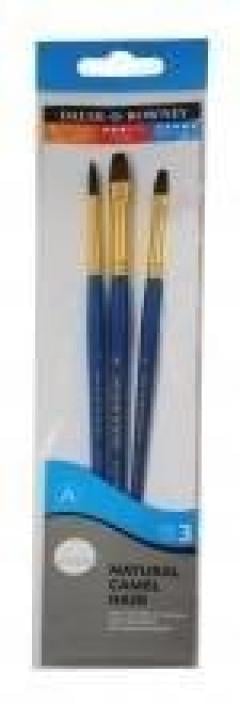 Set pensule din par de camila - 3 bucati Daler Rowney