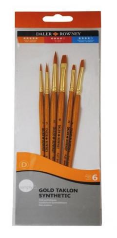 Set 6 pensule Daler Rowney