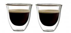 Set 2 pahare cappuccino cu perete dublu Jack