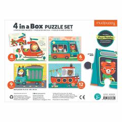 Puzzle Mudpuppy 4-in-1