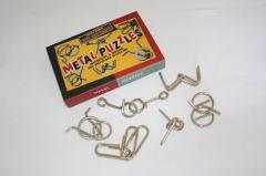 Retro Metal Puzzle Set