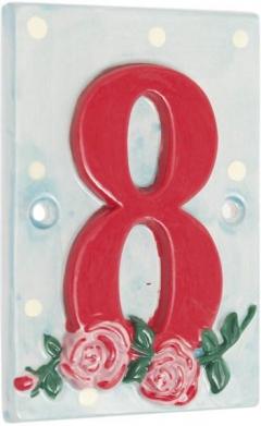 Placuta cu numar pentru casa - 8