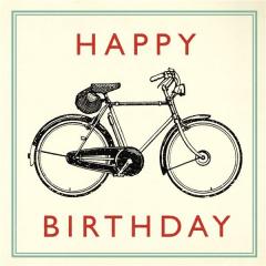 Felicitare Happy Birthday - Bicycle Rex London