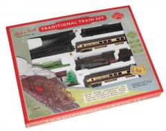 Set de trenulet de jucarie cu baterii (scara 1:87)