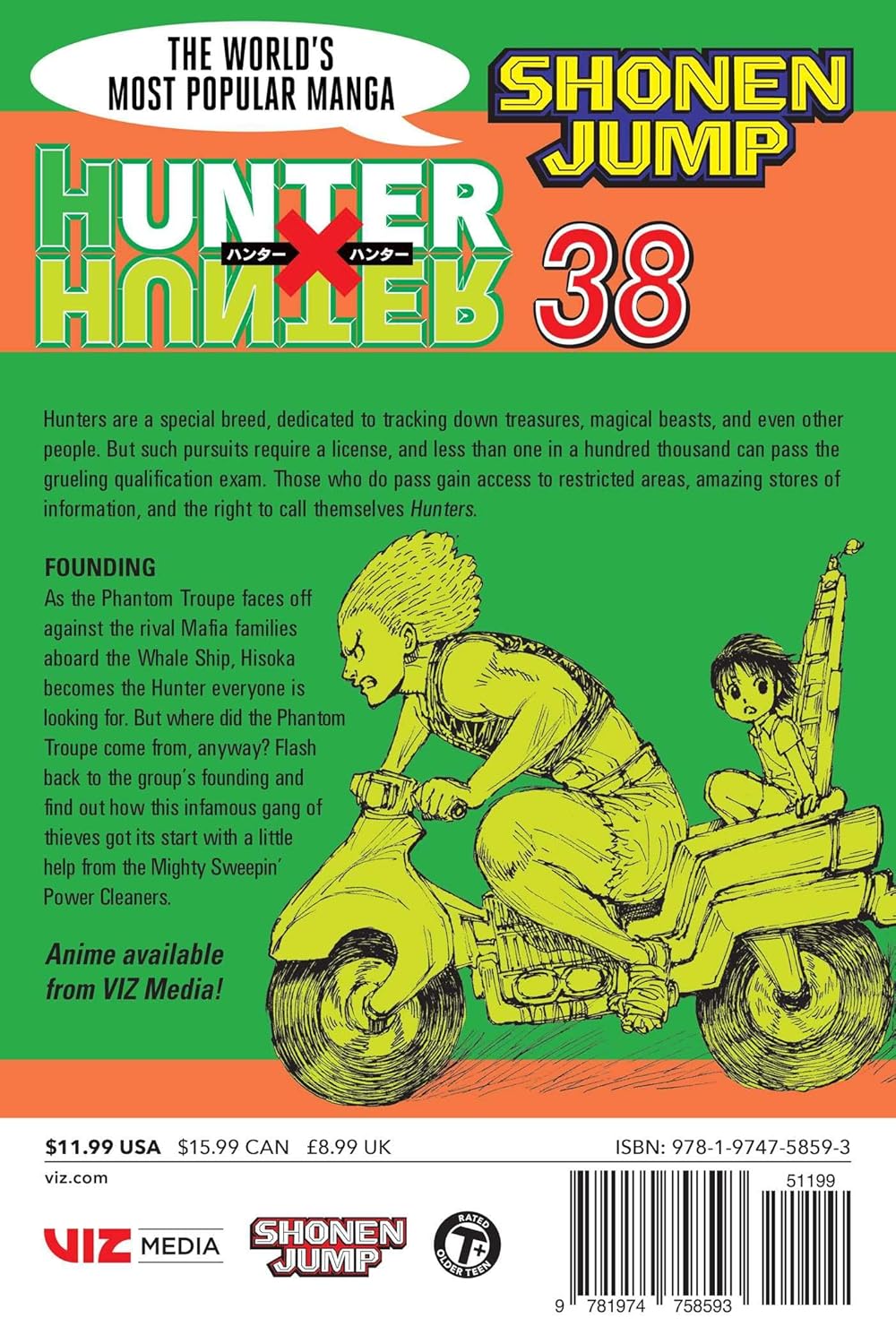 Hunter x Hunter - Volume 38 - Yoshihiro Togashi