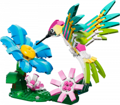 Lego Creator 3 in 1 - Animale salbatice: Colibri colorat (31384)
