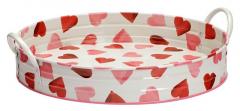 Tava mare cu inimioare | Emma Bridgewater