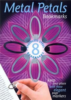 Set de 8 semne de carte metalice in forma de petala - Metal Petals If (That Company Called)