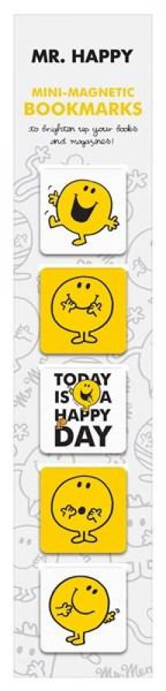 Set de 5 semne de carte magnetice - Little Mr. Happy