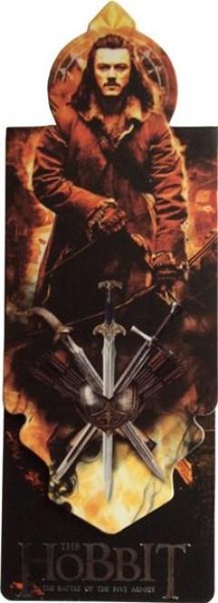 The Hobbit - Battle of the Five Armies - Magnetic Bookmark - Bard the Bowman If (That Company Called)