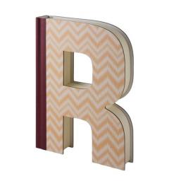 Alphabook: Alphabet Letter Notebook - R