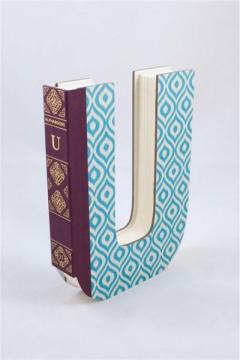 Alphabook: Alphabet Letter Notebook - U