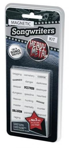 Magnetic Songwriters Kit - Fridge Magnets - Heavy Metal | If (That Company Called)