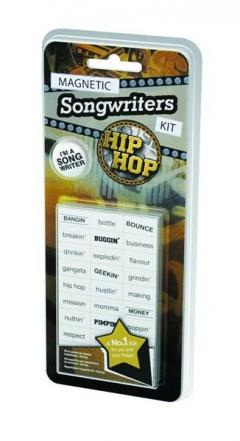 Gangster Hip Hop Magnetic Songwriters Kit - Fridge Magnets