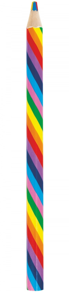 Creion multicolor jumbo - Curcubeu