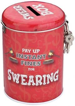Instant swearing fines Money box