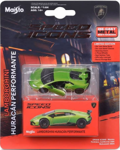Masinuta metalica - Speed Icons - Lamborghini Huracan Performante - Verde