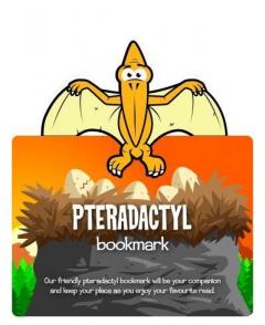 Semn de carte in forma de pterodactil